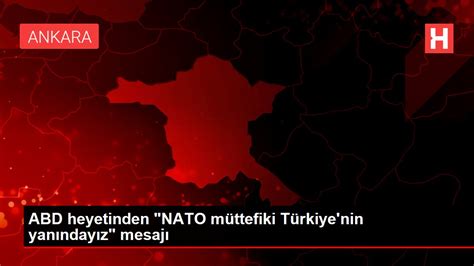 ABD’den terörle mücadele mesajı: NATO müttefikimiz Türkiye’nin yanındayız